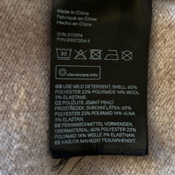 H & M Stylish Tan Sweater M - Picture 6 of 8